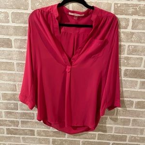 Fuchsia blouse